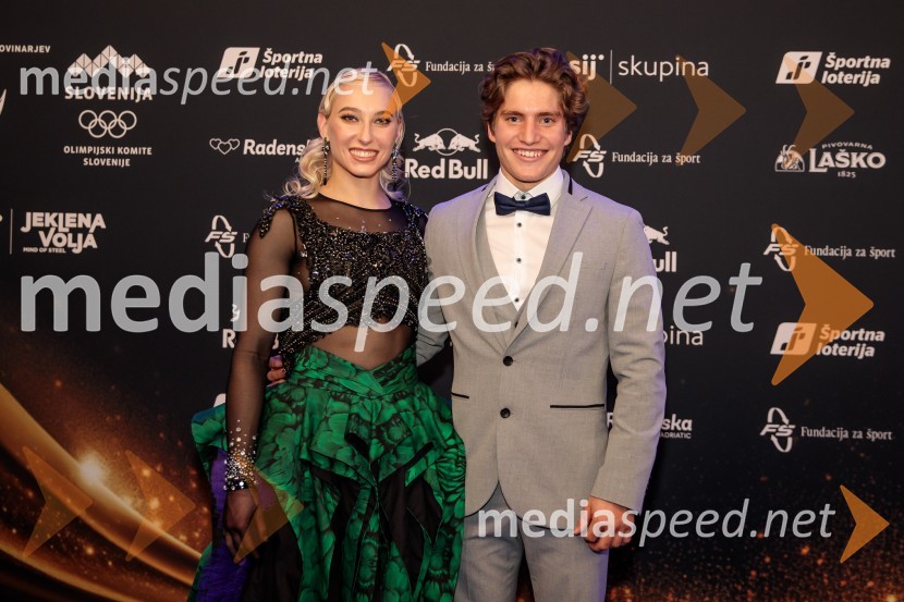  Janja Garnbret, športna plezalka;  Žiga Lin Hočevar, kanuist na divjih vodahŠportnik leta 2024, slavila Janja Garnbret in Tadej Pogačar