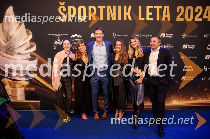  ... ;  ... ;  Iztok Čop, olimpijski prvak in nekdanji podpredsednik OKS;  Petra Čop;  ... ;  ... Športnik leta 2024, slavila Janja Garnbret in Tadej Pogačar