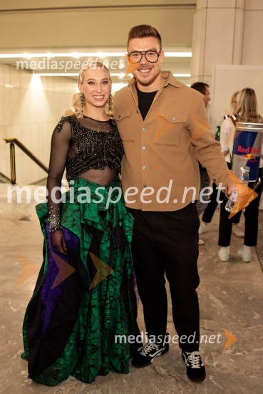  Janja Garnbret, športna plezalka;  Nejc  Vidmar, nogometni vratarŠportnik leta 2024, slavila Janja Garnbret in Tadej Pogačar