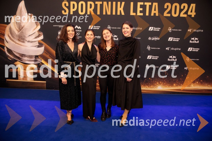  Manjka Filipič;  Maruša Štangar, judoistka;  Anja Štangar;  Tanja BudaŠportnik leta 2024, slavila Janja Garnbret in Tadej Pogačar