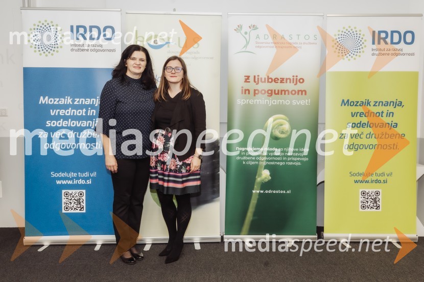 mag. Anita Hrast, direktorica, Inštitut IRDO, Inštitut za razvoj družbene odgovornosti ;  ... Horus in Adrastos 2024, podelitev nagrad