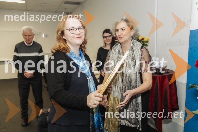  Špelca Rudolf, Zveza društev diabetikov Slovenije; mag. Natalie Cvikl Postružnik, Insights, Ltd.Horus in Adrastos 2024, podelitev nagrad