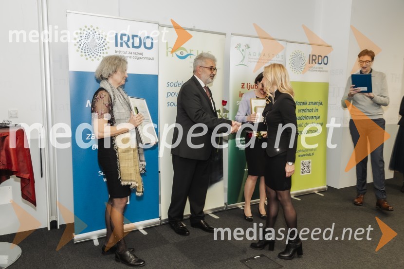 mag. Natalie Cvikl Postružnik, Insights, Ltd.;  ... ;  ... Horus in Adrastos 2024, podelitev nagrad