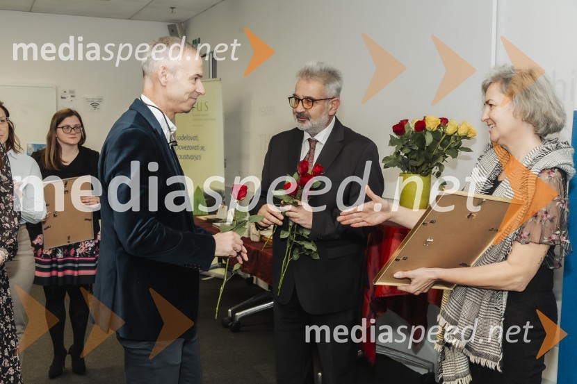  Boštjan Vilčnik, direktor, podjetje Press Clipping;  ... ; mag. Natalie Cvikl Postružnik, Insights, Ltd.Horus in Adrastos 2024, podelitev nagrad