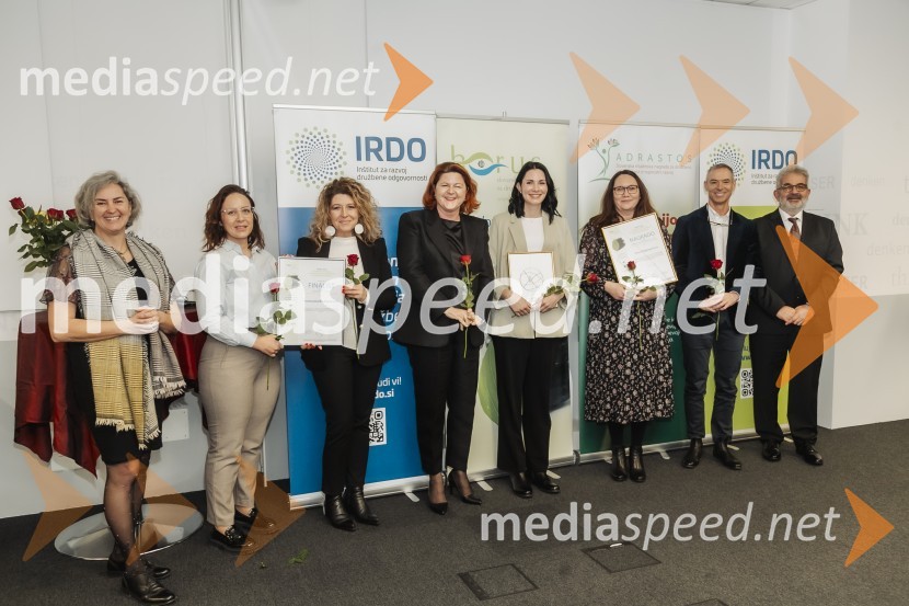mag. Natalie Cvikl Postružnik, Insights, Ltd.;  ... ;  ... ;  ... ;  ... ;  ... ;  Boštjan Vilčnik, direktor, podjetje Press Clipping;  ... Horus in Adrastos 2024, podelitev nagrad