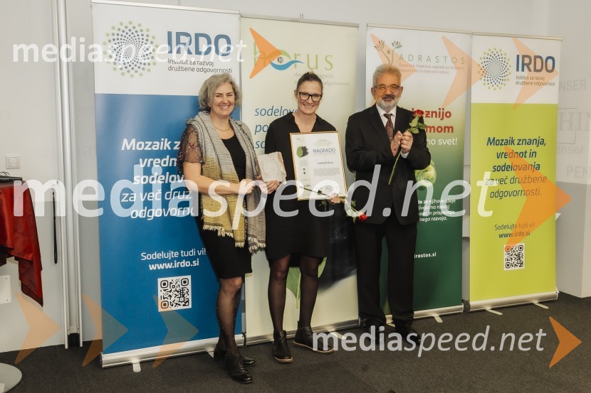 mag. Natalie Cvikl Postružnik, Insights, Ltd.;  ... ;  ... Horus in Adrastos 2024, podelitev nagrad