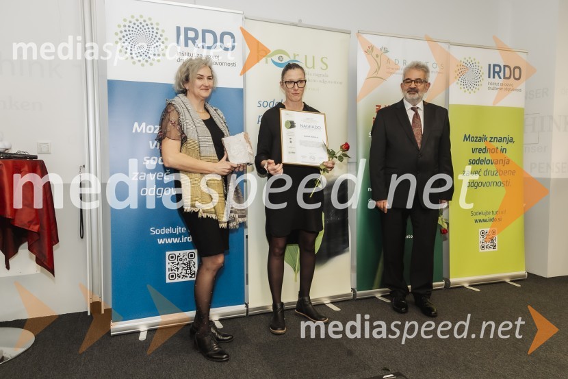 mag. Natalie Cvikl Postružnik, Insights, Ltd.;  ... ;  ... Horus in Adrastos 2024, podelitev nagrad