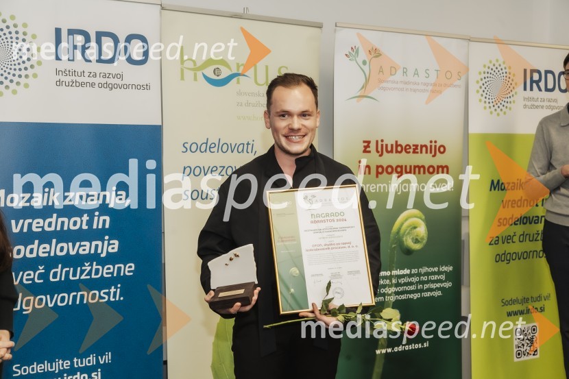  Gašper NitraljevskiHorus in Adrastos 2024, podelitev nagrad