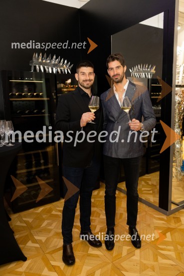  Matej Zaro, Zaro wines;  Luka Zaro, Zaro WinesAsko odprl svoj prvi showroom v Sloveniji z modnim oblikovalcem Maticem Velerjem