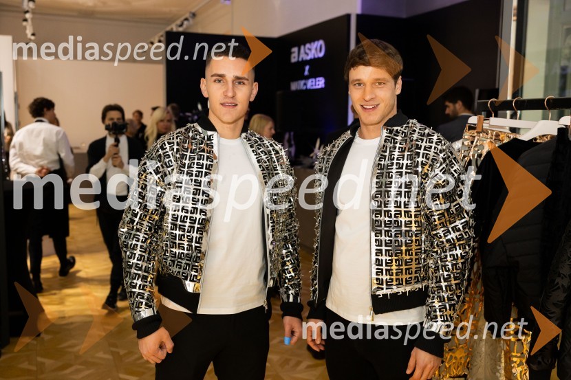  Srečko Kuzeljević;  Nac VisocnikAsko odprl svoj prvi showroom v Sloveniji z modnim oblikovalcem Maticem Velerjem