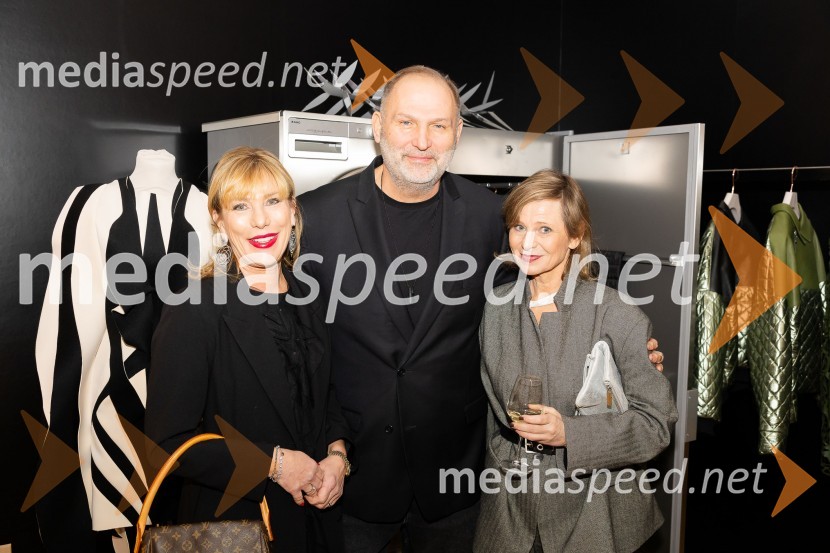  Dime Rangelov;  Mateja Krapez;  ... Asko odprl svoj prvi showroom v Sloveniji z modnim oblikovalcem Maticem Velerjem