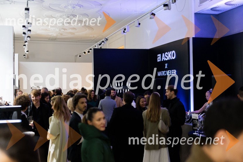 Asko odprl svoj prvi showroom v Sloveniji z modnim oblikovalcem Maticem Velerjem