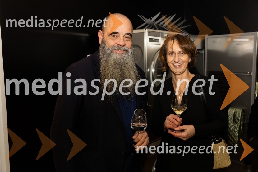  Jean-Michel Morel, Vinska klet Kabaj;  Katja Kabaj, Vinska klet KobajAsko odprl svoj prvi showroom v Sloveniji z modnim oblikovalcem Maticem Velerjem