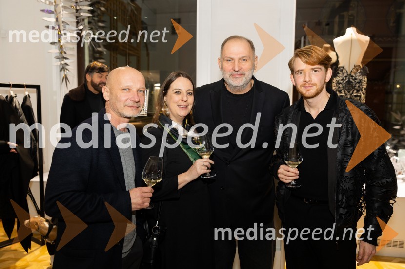  ... ;  Barbara Pokorny;  Dime Rangelov;  Matic Veler, modni oblikovalecAsko odprl svoj prvi showroom v Sloveniji z modnim oblikovalcem Maticem Velerjem