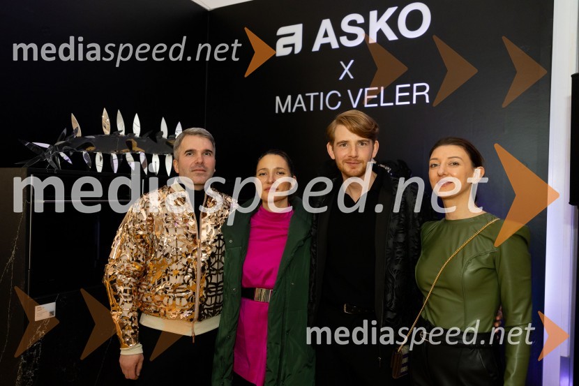  Sašo Kralj, odnosi z javnostmi, LJFW;  ... ;  Matic Veler, modni oblikovalec;  ... Asko odprl svoj prvi showroom v Sloveniji z modnim oblikovalcem Maticem Velerjem