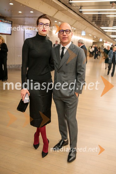  Karo Drake, manekenka;  ... Luzernski simfonični orkester v Cankarjevem domu