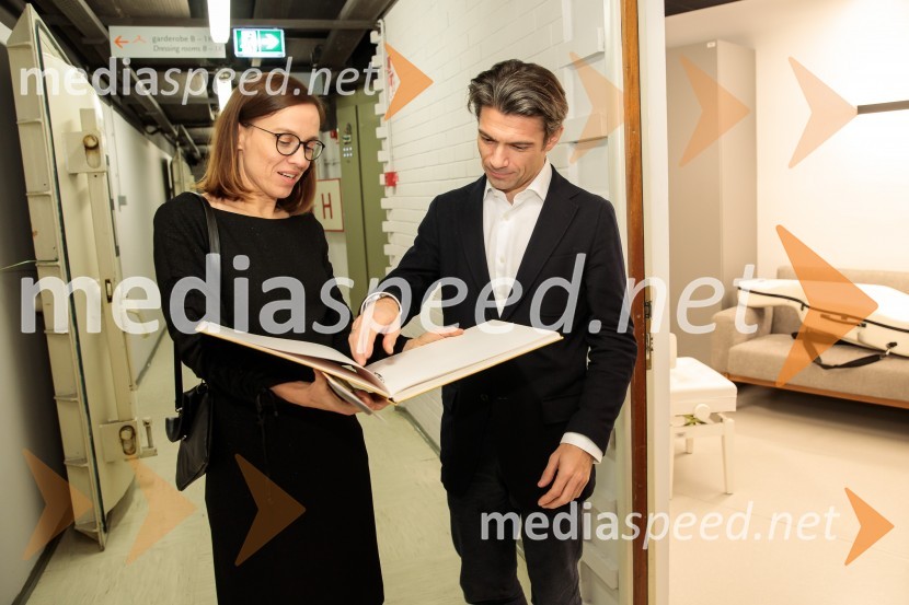  Katja Novak, vodja promocijskih projektov, Cankarjev dom;  Gautier Capuçon, violončelistLuzernski simfonični orkester v Cankarjevem domu