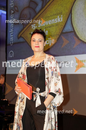  Pia Zemljič, igralka15. Slovenski bienale ilustracije, odprtje razstave