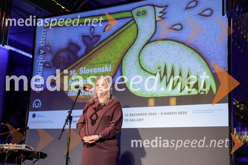  Tanja Mastnak15. Slovenski bienale ilustracije, odprtje razstave