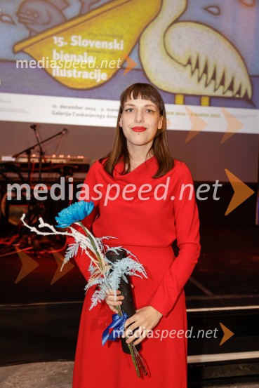  Lea Vučko, oblikovalka vizualnih komunikacij15. Slovenski bienale ilustracije, odprtje razstave