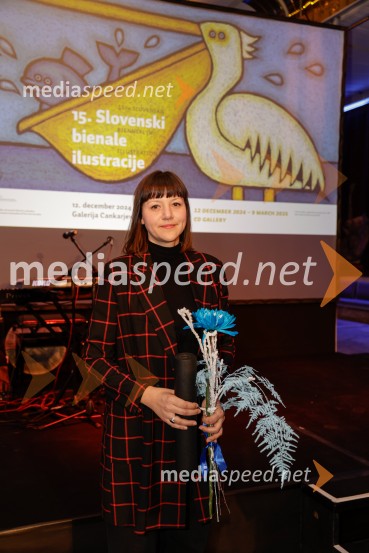  Maša P. Žmitek, ilustratorka15. Slovenski bienale ilustracije, odprtje razstave