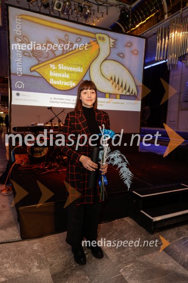  Maša P. Žmitek, ilustratorka15. Slovenski bienale ilustracije, odprtje razstave