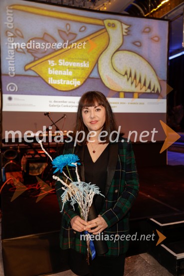  Eva Mlinar, ilustratorka15. Slovenski bienale ilustracije, odprtje razstave