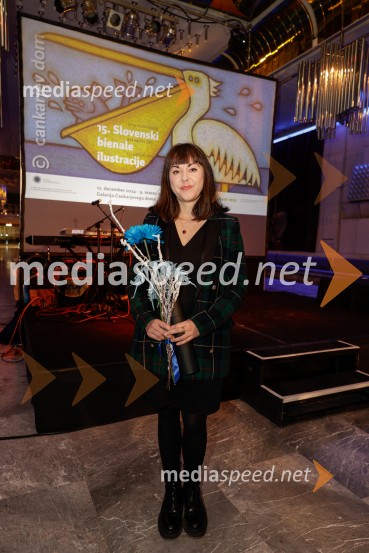  Eva Mlinar, ilustratorka15. Slovenski bienale ilustracije, odprtje razstave