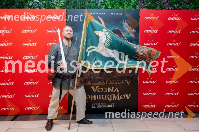  Domen KodričGospodar prstanov: vojna Rohirrimov, premiera v Cineplexx Ljubljana