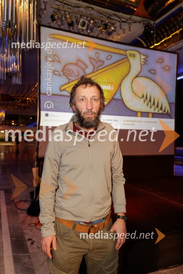  Damijan Stepančič, ilustrator in slikar15. Slovenski bienale ilustracije, odprtje razstave