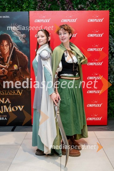  Klara Čotar, Black Tea Cosplay;  ... Gospodar prstanov: vojna Rohirrimov, premiera v Cineplexx Ljubljana