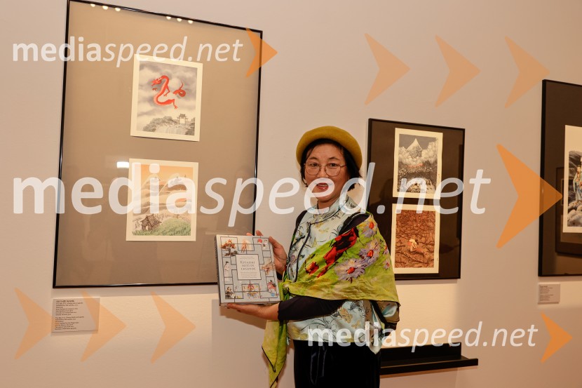  Huiqin  Wang, umetnica15. Slovenski bienale ilustracije, odprtje razstave