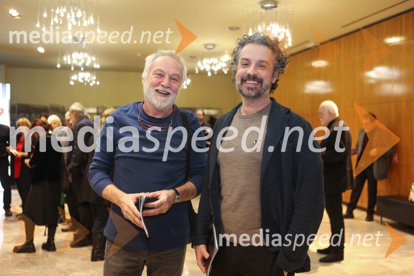  Marko Zelinka, zdravnik;  Mario Fafangel, predstojnik Centra za nalezljive bolezni NIJZEX, premiera drame v MGL