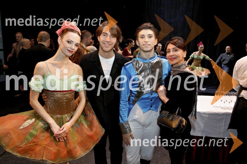  ... ;  Edward Clug, umetniški direktor, Balet SNG Maribor;  Ion Breahna, baletni plesalec;  Irena Pasarić, Balet ZagrebHrestač, jubilejna stota izvedba, SNG Maribor