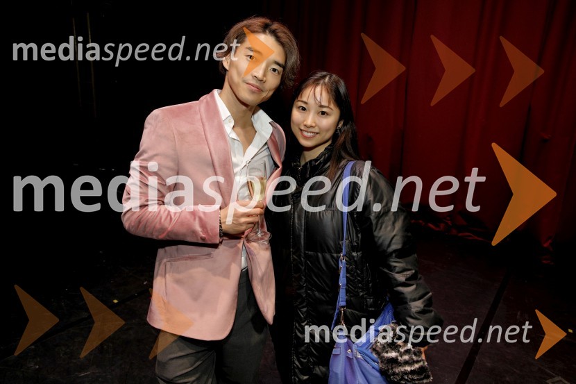  Yuya Omaki, baletni solist;  Yuria Isaka, baletna plesalkaHrestač, jubilejna stota izvedba, SNG Maribor