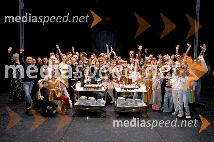 Hrestač, jubilejna stota izvedba, SNG Maribor