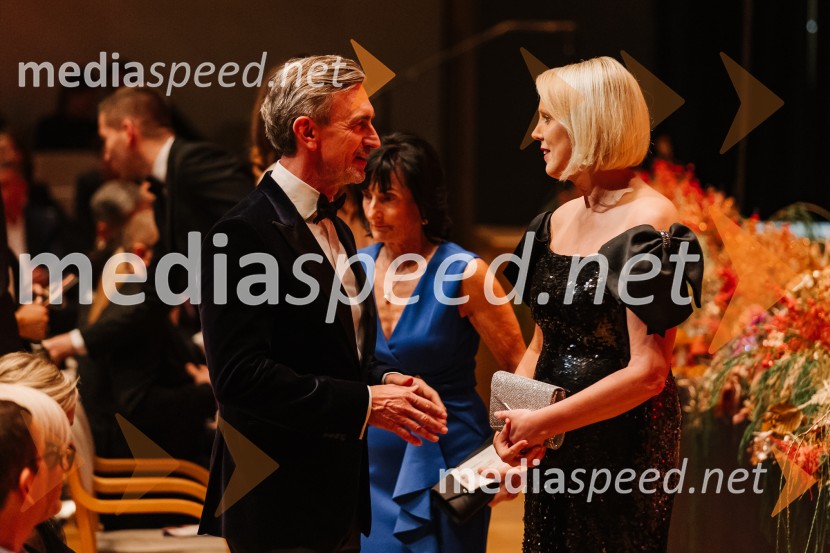  Marko  Lukić, lastnik in direktor družbe Lumar IG;  Petra Juvančič, izvršna direktorica, Združenje Manager31. managerski koncert