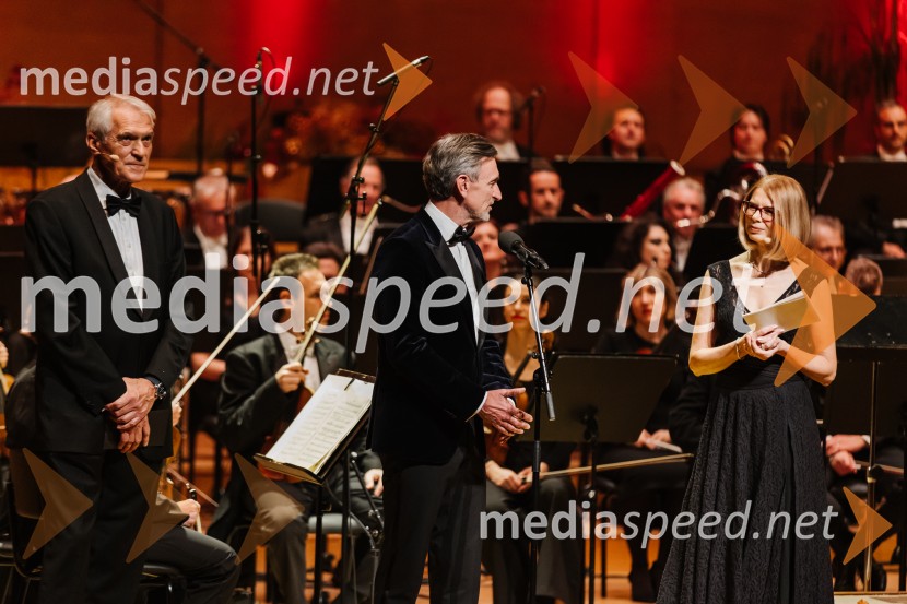  Slobodan Sibinčič , generalni sekretar Evropskega združenja poslovnih medijev, predsednik sveta Managerskih koncertov, Švedski generalni častni konzul;  Marko  Lukić, lastnik in direktor družbe Lumar IG;  Eva Longyka Marušič, voditeljica31. managerski koncert