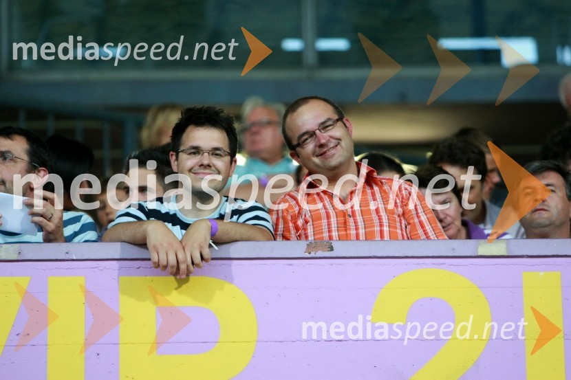 Jure Struc, služba za odnose z javnostmi v podjetju Pivovarna Laško d.d. in Mitja Blagajac, komunikacijska skupina SPEMPovratna tekma 2. kroga kvalifikacij za Ligo prvakov, NK Maribor - FC Wit Georgia