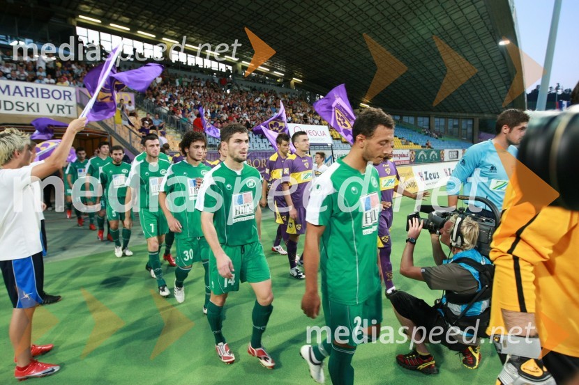 Nogometaši FC Wit GeorgiaPovratna tekma 2. kroga kvalifikacij za Ligo prvakov, NK Maribor - FC Wit Georgia