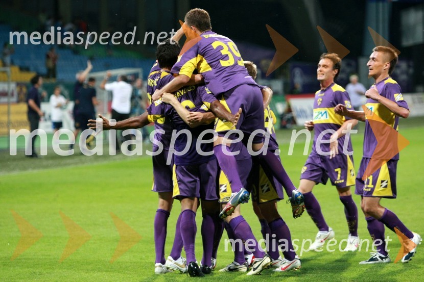 Nogometaši NK MariborPovratna tekma 2. kroga kvalifikacij za Ligo prvakov, NK Maribor - FC Wit Georgia