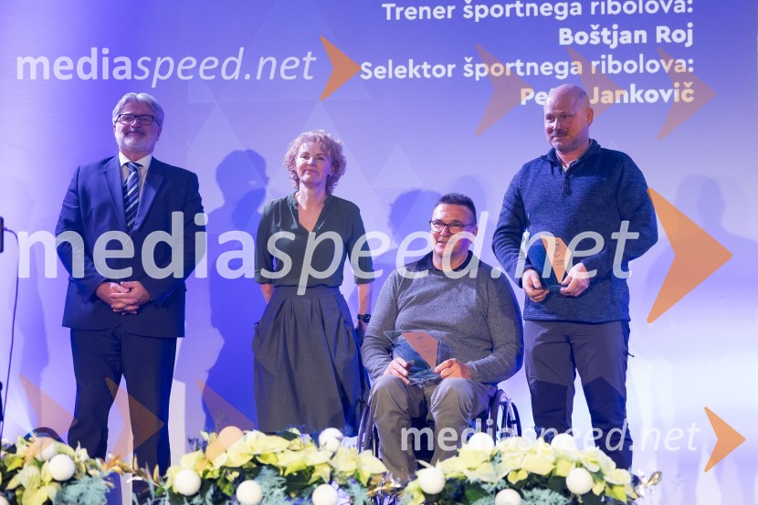  Roman Jakič, nekdanji slovenski obrambni minister; vodja reprezentance, Smučanje invalidov;  Romana Girandon, predsednica uprave, Loterija Slovenije, d.d.;  Rudolf Centrih, parašportni ribič;  Boštjan Roj, trener športnega ribolovaParašportnik leta 2024