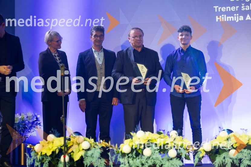  Mojca Pavlin;  Peter Svetina, varuh človekovih pravic RS;  ... ;  Bruno Glas, šahistParašportnik leta 2024