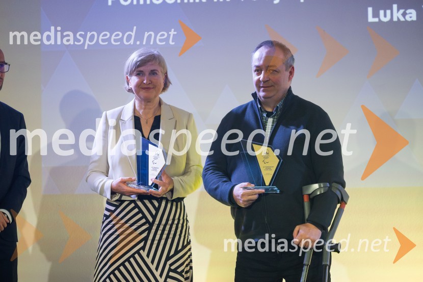  Andreja Gorjup;   Franček  Gorazd Tiršek, slovenski paraolimpijec in strelecParašportnik leta 2024