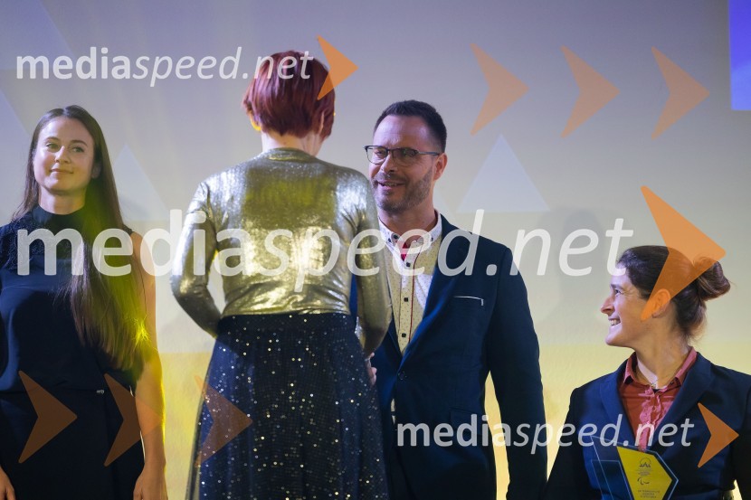  Brina Božič, trenerka paralokostrelstva; dr. Asta Vrečko, ministrica za kulturo;  Dejan  Fabčič, slovenski paraolimpijec, parakajakaš;   Živa Lavrinc, paralokostrelkaParašportnik leta 2024
