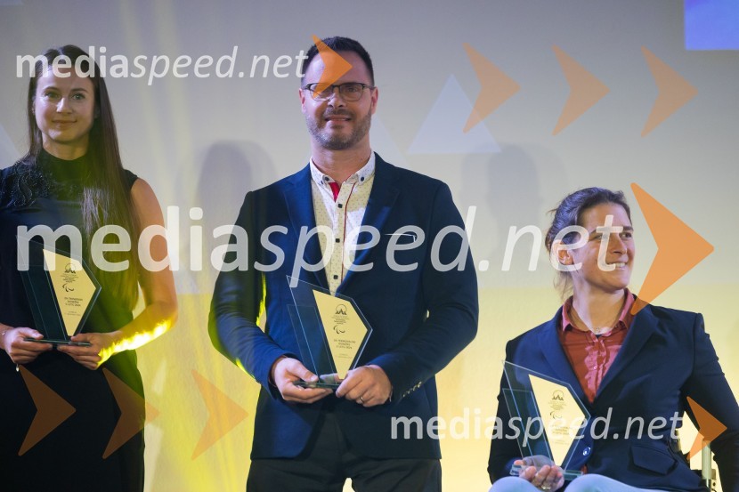  Brina Božič, trenerka paralokostrelstva;  Dejan  Fabčič, slovenski paraolimpijec, parakajakaš;   Živa Lavrinc, paralokostrelkaParašportnik leta 2024