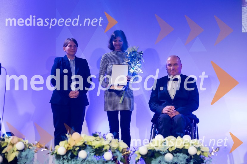  Maja Bobnar, podpredsednica, Zveza za šport invalidov Slovenije;  ... ;  Gregor Gračner, vodja športa, Zveza paraplegikov SlovenijeParašportnik leta 2024