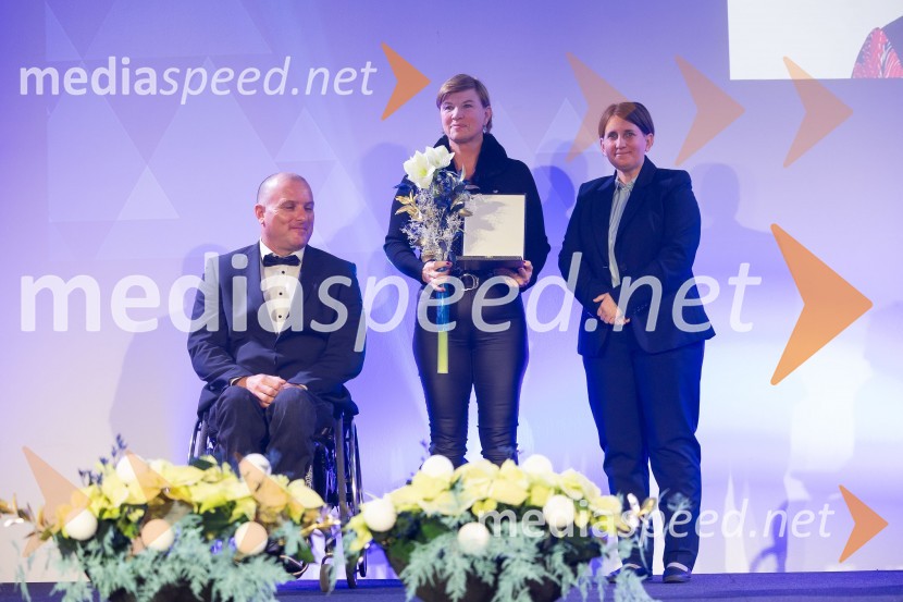  Gregor Gračner, vodja športa, Zveza paraplegikov Slovenije;  ... ;  Maja Bobnar, podpredsednica, Zveza za šport invalidov SlovenijeParašportnik leta 2024