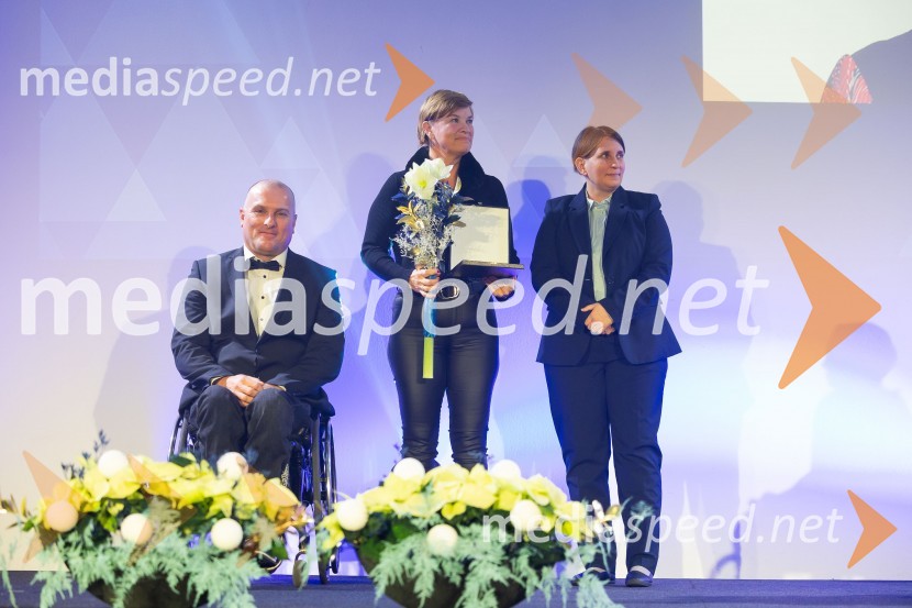  Gregor Gračner, vodja športa, Zveza paraplegikov Slovenije;  ... ;  Maja Bobnar, podpredsednica, Zveza za šport invalidov SlovenijeParašportnik leta 2024