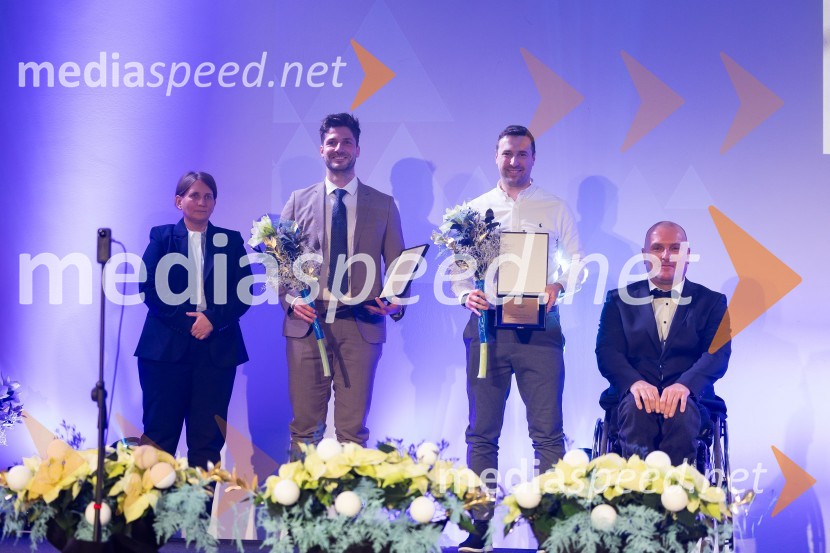  Maja Bobnar, podpredsednica, Zveza za šport invalidov Slovenije;  ... ;  ... ;  Gregor Gračner, vodja športa, Zveza paraplegikov SlovenijeParašportnik leta 2024